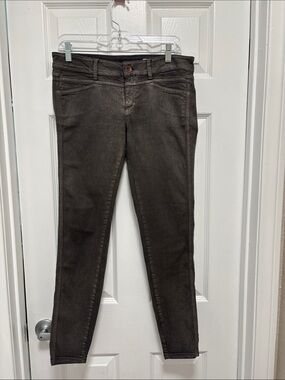 ClosedBrand Slim Stretch Jeans - Dark Grey Shimmery Tapered skinny jeans